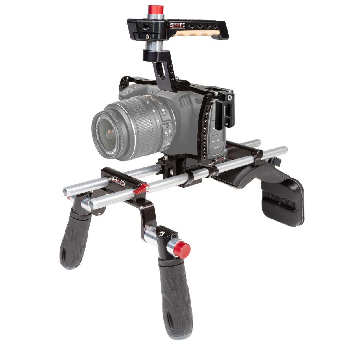 

Shape Cage Kit with Shoulder Mount for Blackmagic Pocket Cinema Camera 4K