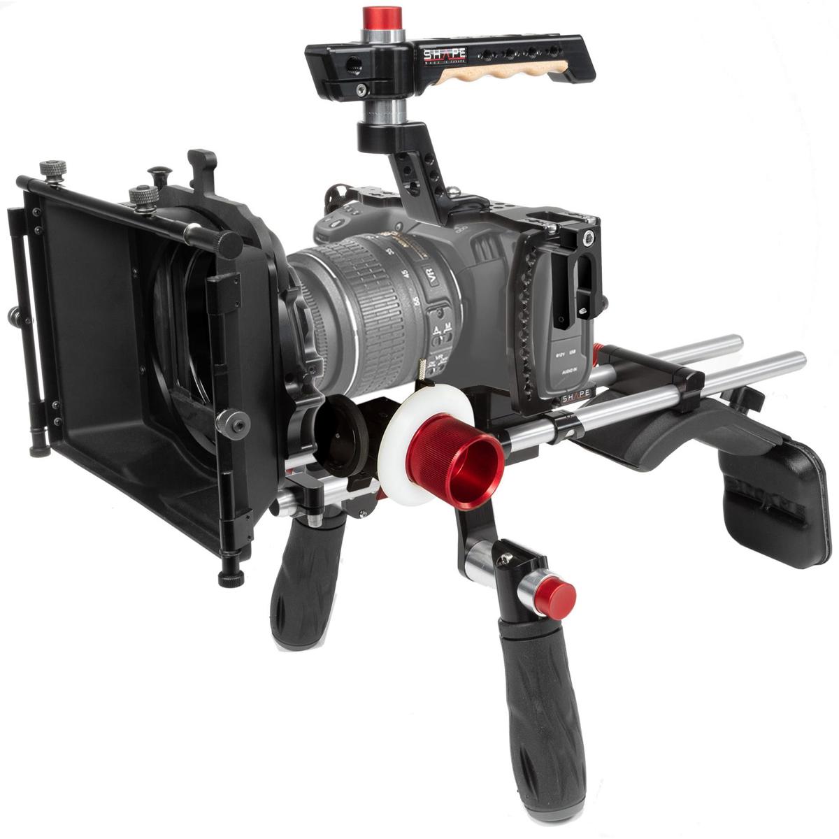 

Shape Cage Kit with Matte Box, Shoulder Mount and Follow Focus