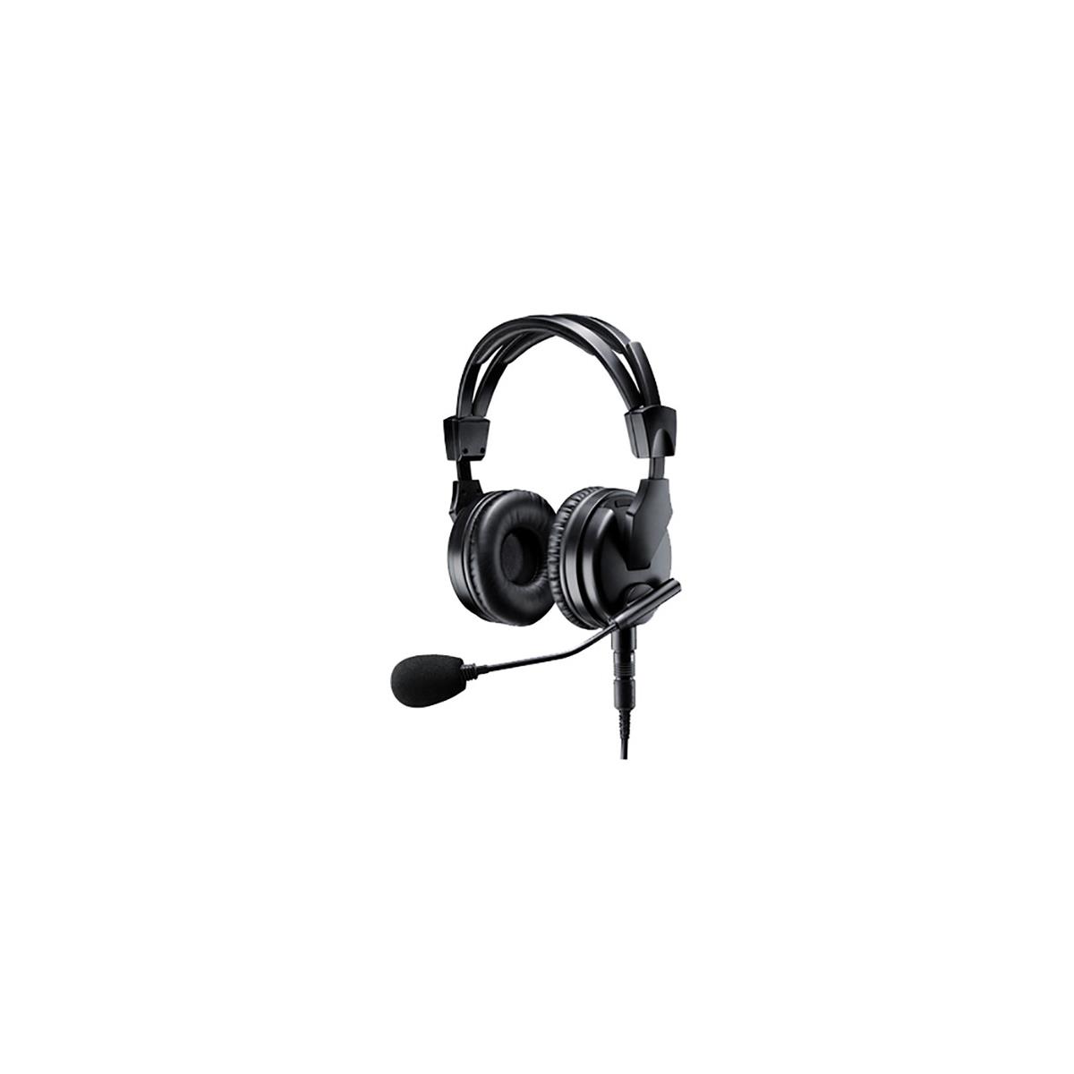 Image of Shure BRH50M Closed Supra-Aural Dual-Sided Premium Broadcast Headset with Mic