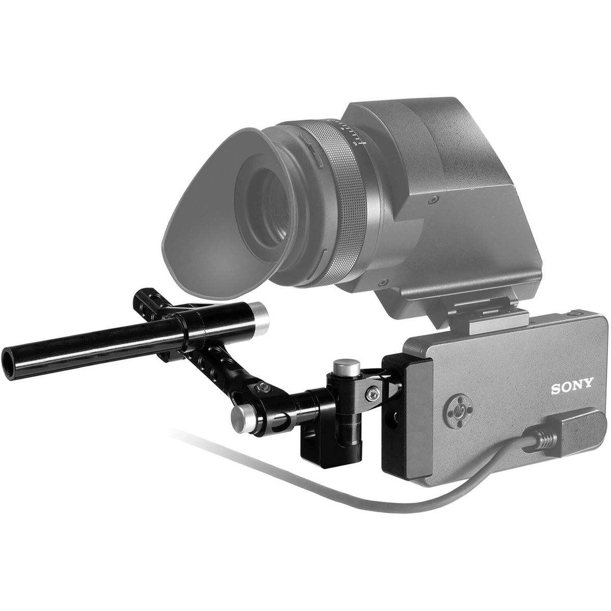 

Shape Push-Button Viewfinder Mount for Sony BURANO Camera, Black