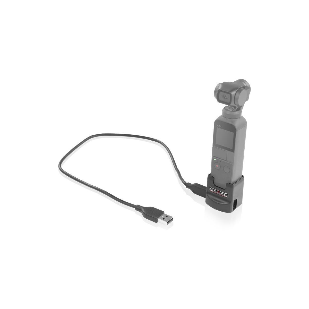 

Shape Charging Port & 1/4"-20 Mount Adapter for Osmo Pocket