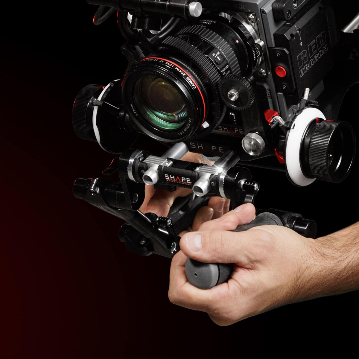 Shape CUF15 15mm LWS Cuff Rod Block Arri Rosette