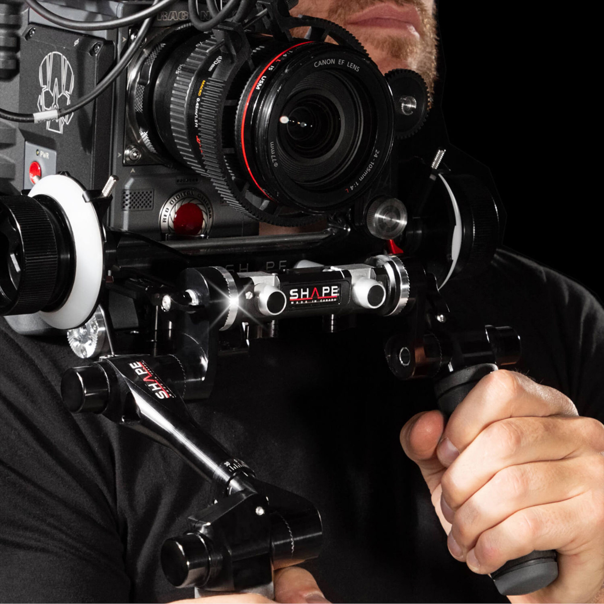 Shape CUF15 15mm LWS Cuff Rod Block Arri Rosette