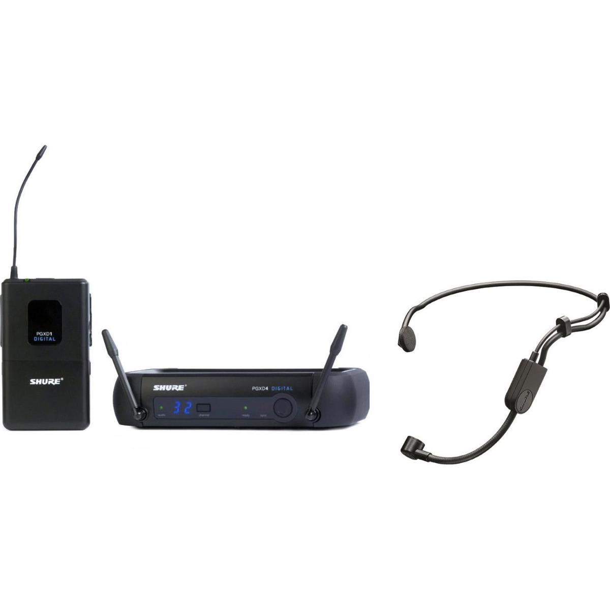 

Shure PGXD14/PGA31 Headworn Wireless System, X8:902-928MHz