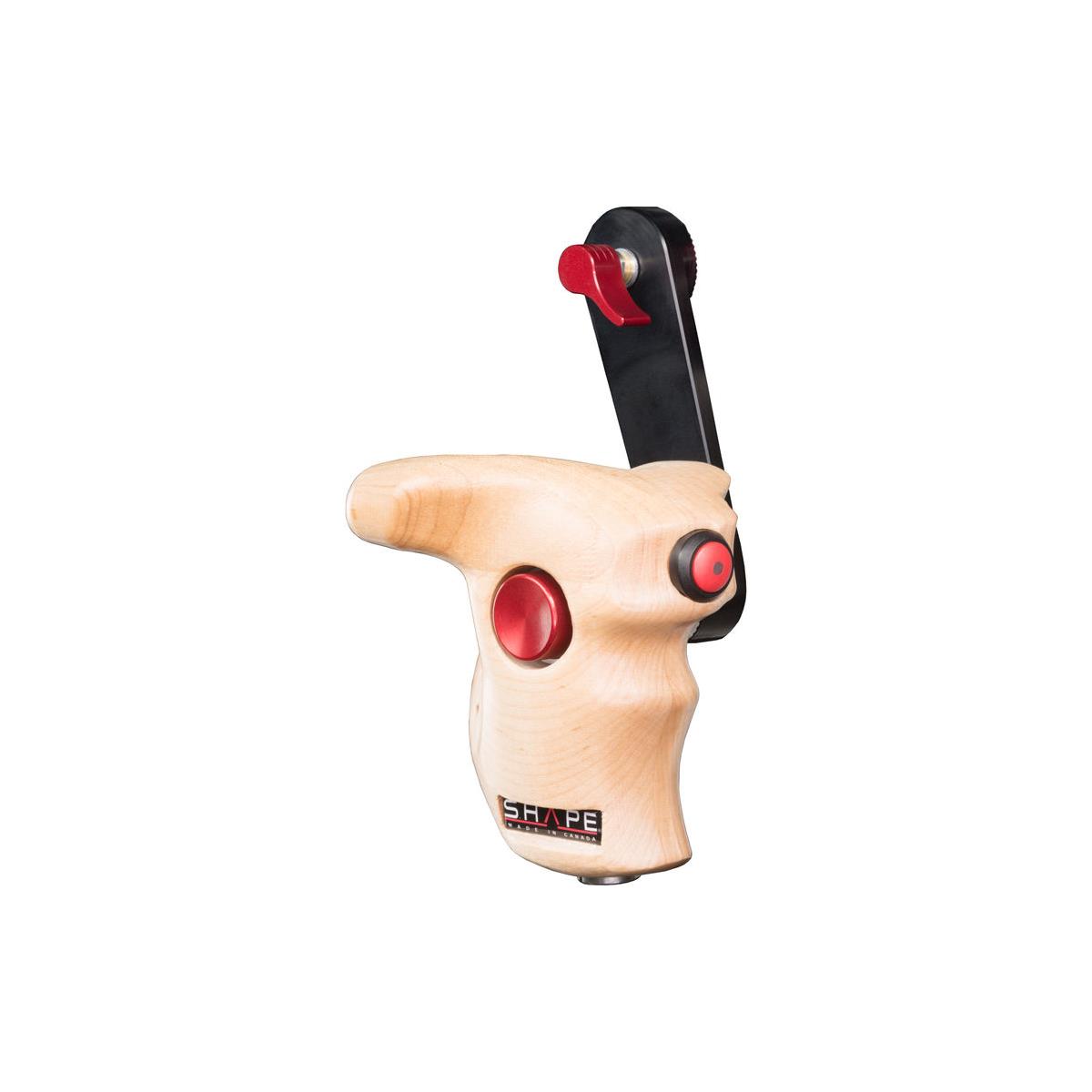 Ручка-стоп-старт формы с деревянной розеткой ARRI для камеры RED #D1STRED