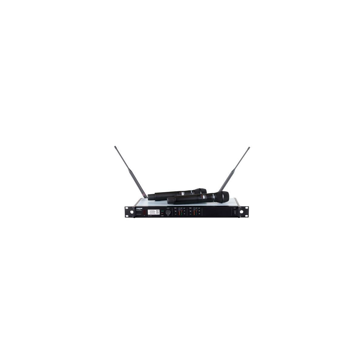 

Shure ULXD24D/SM87 Dual Handheld Wireless System, G50 Band 470-534MHz