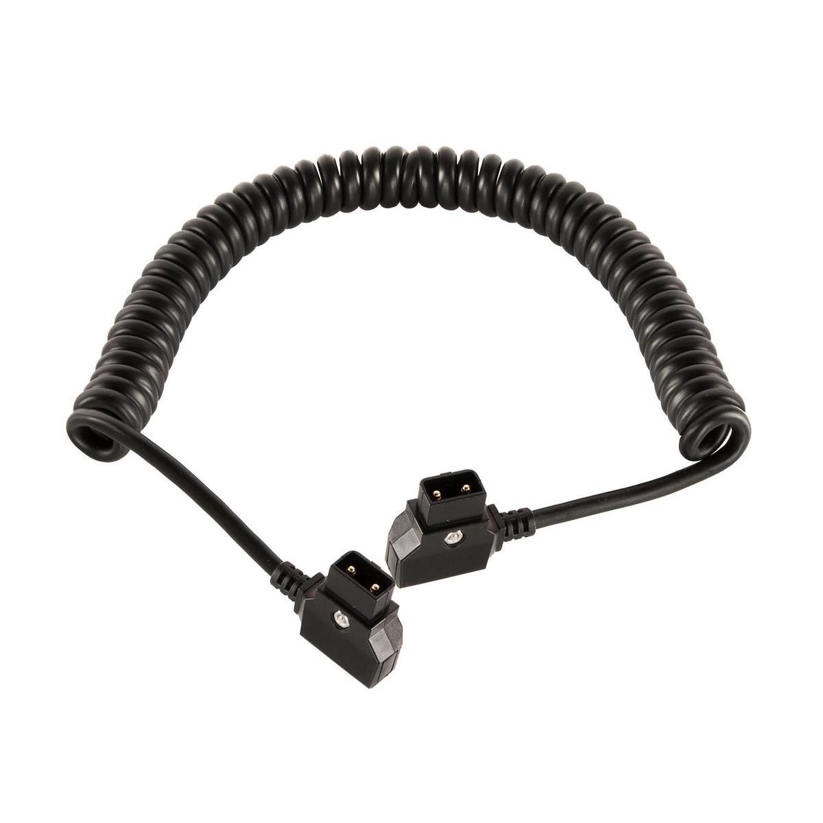 Image of Shape 20&quot; D-Tap Male to D-Tap Male 12 VDC Coiled Cable