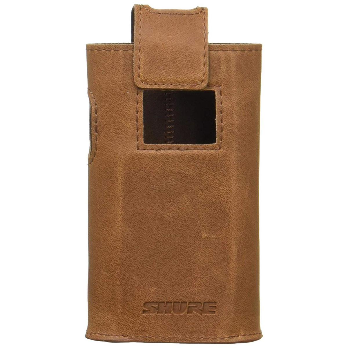 

Shure Leather Case for KSE1500 Earphone System & SHA900 Amplifier, Brown