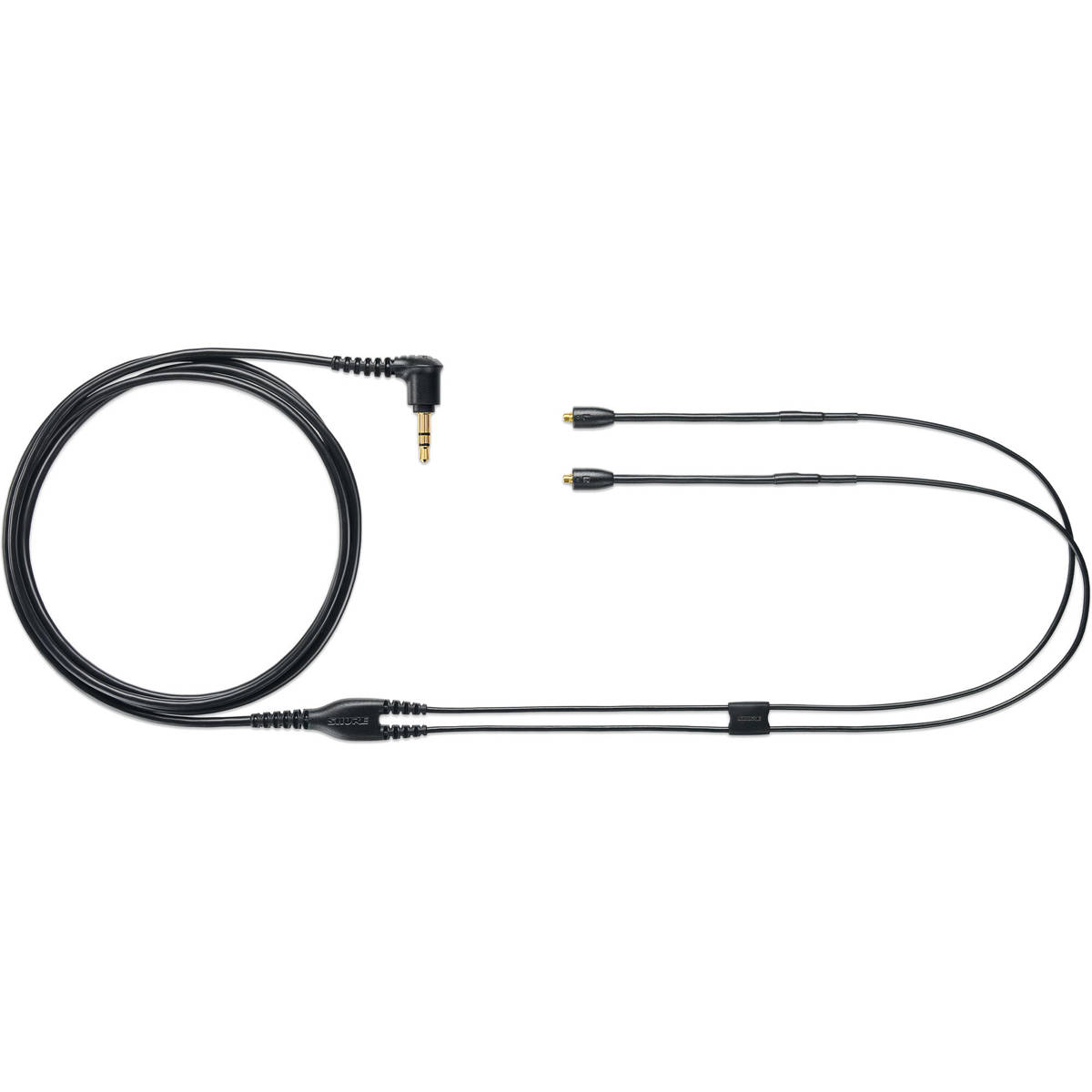 

Shure EAC64 64" Earphone Cable with Nickel-Plated MMCX Connectors, Black
