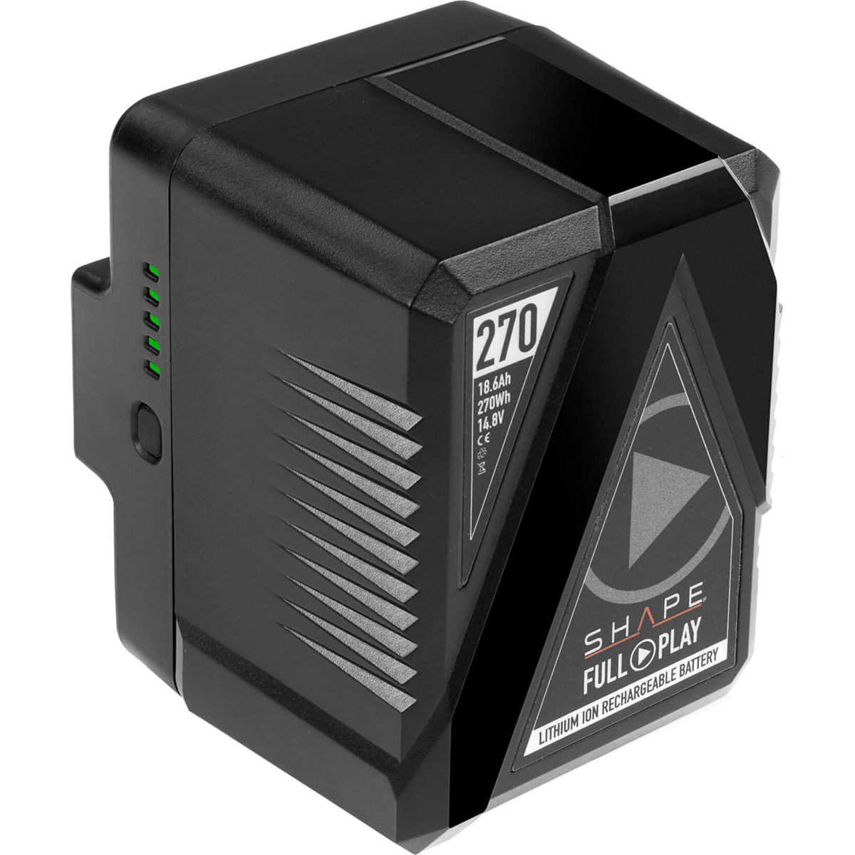 

Shape Full Play 14.8V 270Wh 18.6Ah Rechargeable Lithium-Ion Gold-Mount Battery