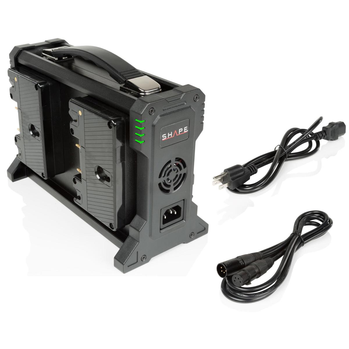 

Shape Full Play 100-240V Charger for 4-Channel Gold-Mount Lithium-Ion Battery