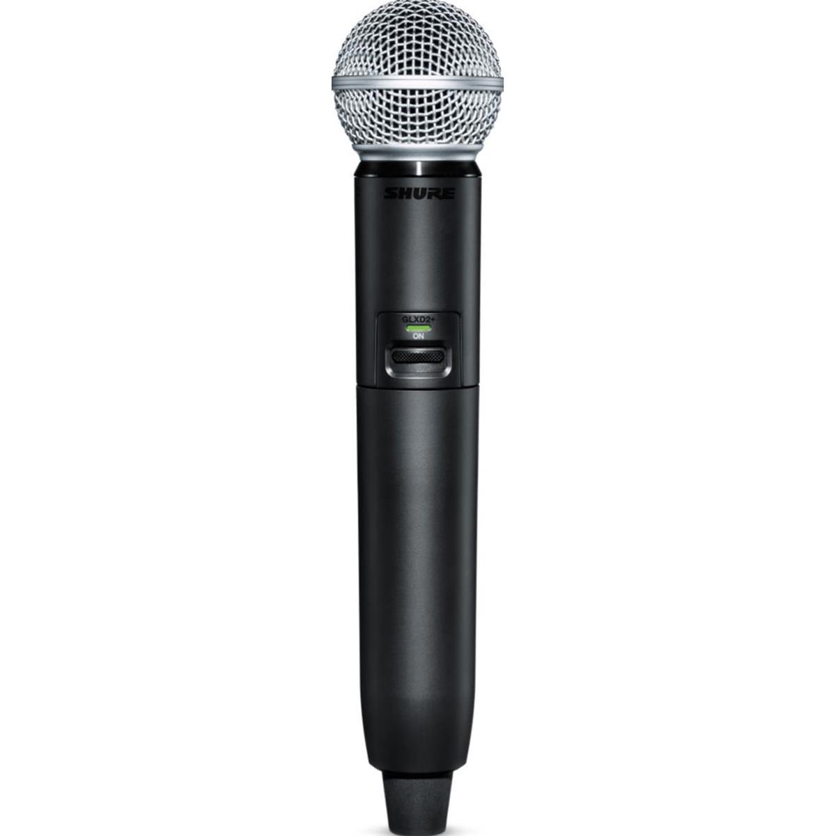 

Shure GLXD2+ Dual Band Wireless Handheld Tx with SM58 Capsule, Z3: 2.4/5.8GHz