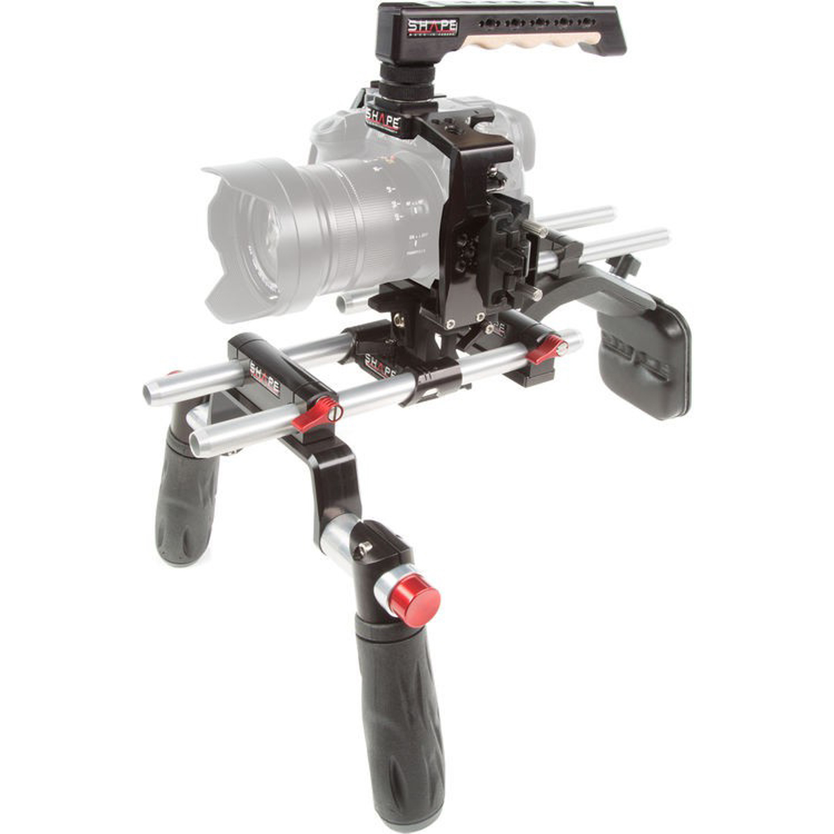 

Shape Cage with Offset Shoulder Mount for Panasonic Lumix GH5 Camera
