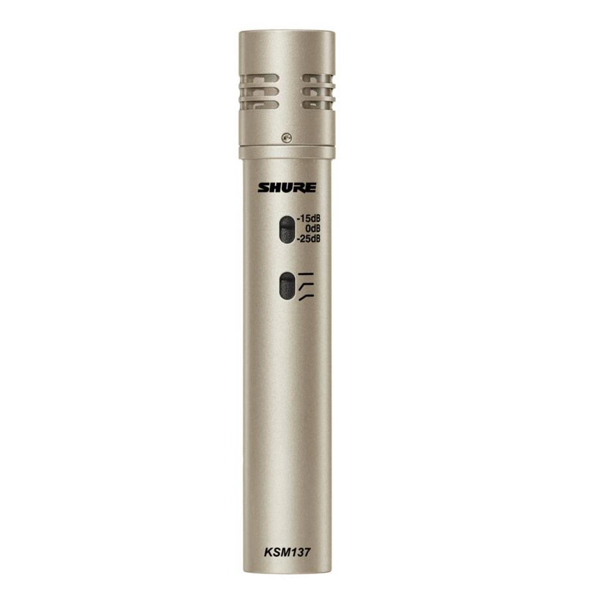 

Shure KSM137/SL Cardioid Condenser Microphone, Champagne