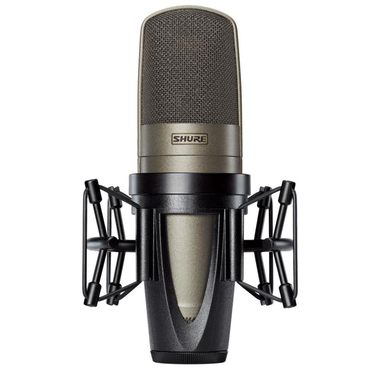 

Shure KSM42 Dual-Diaphragm Side-Address Condenser Vocal Microphone, Sable Gray