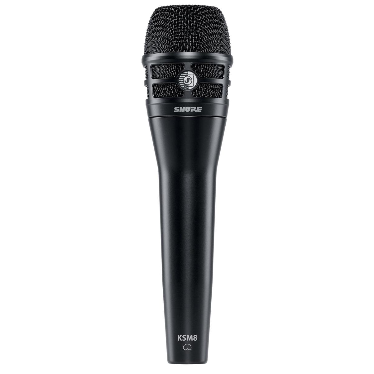 

Shure KSM8 Dualdyne Dynamic Handheld Vocal Microphone, Black