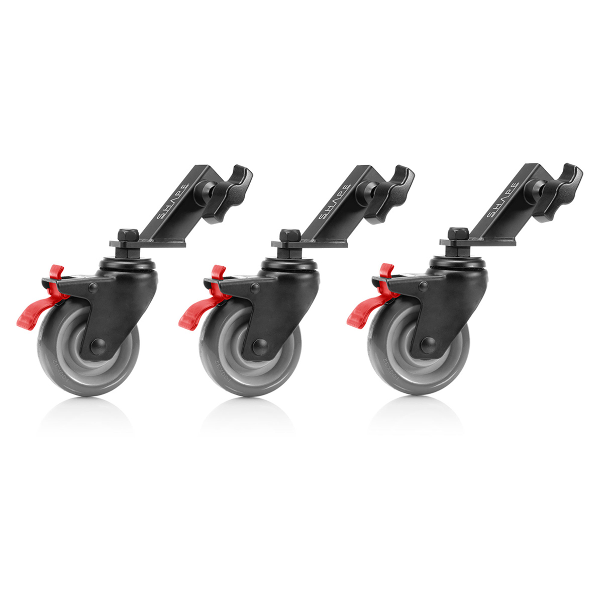 

Shape Montreal Combo Wheels, Black, Set of 3