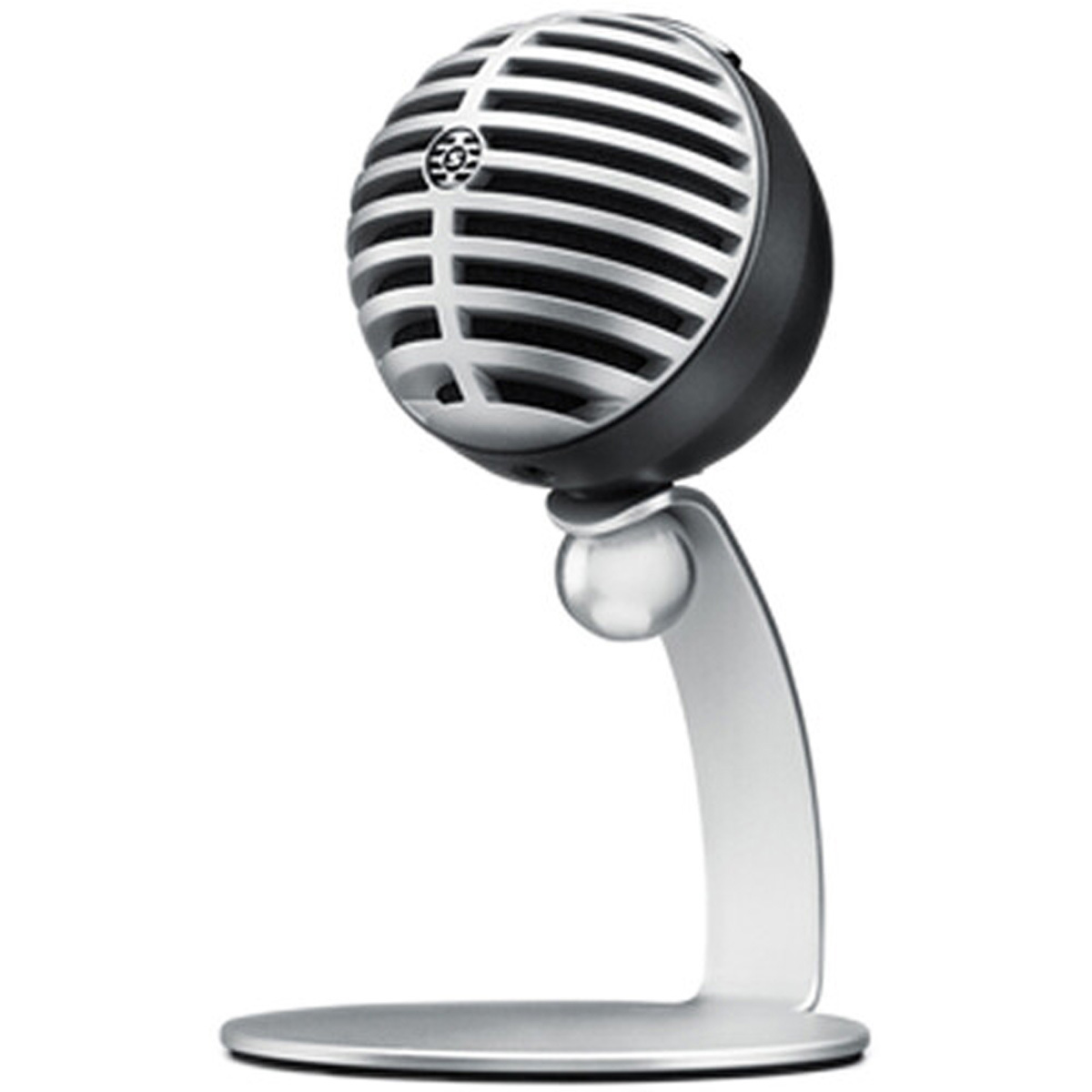 

Shure MV5 Digital Condenser Cardioid USB & Lightning Microphone, Gray/Black Foam