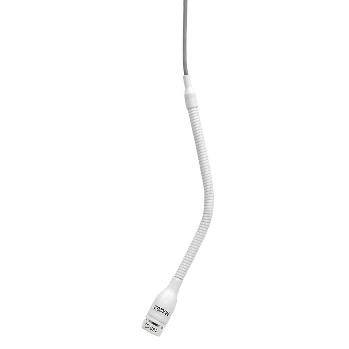 

Shure MX202W/C Mini-Condenser Cardioid Microphone, White
