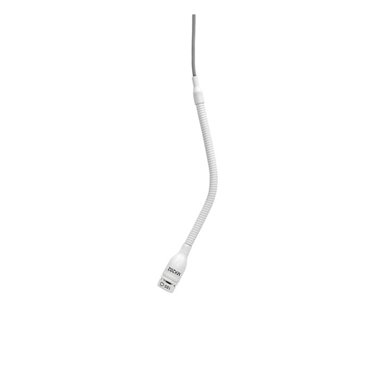 

Shure MX202 Microflex Overhead Microphone White Plate Mount Preamp Supercardioid