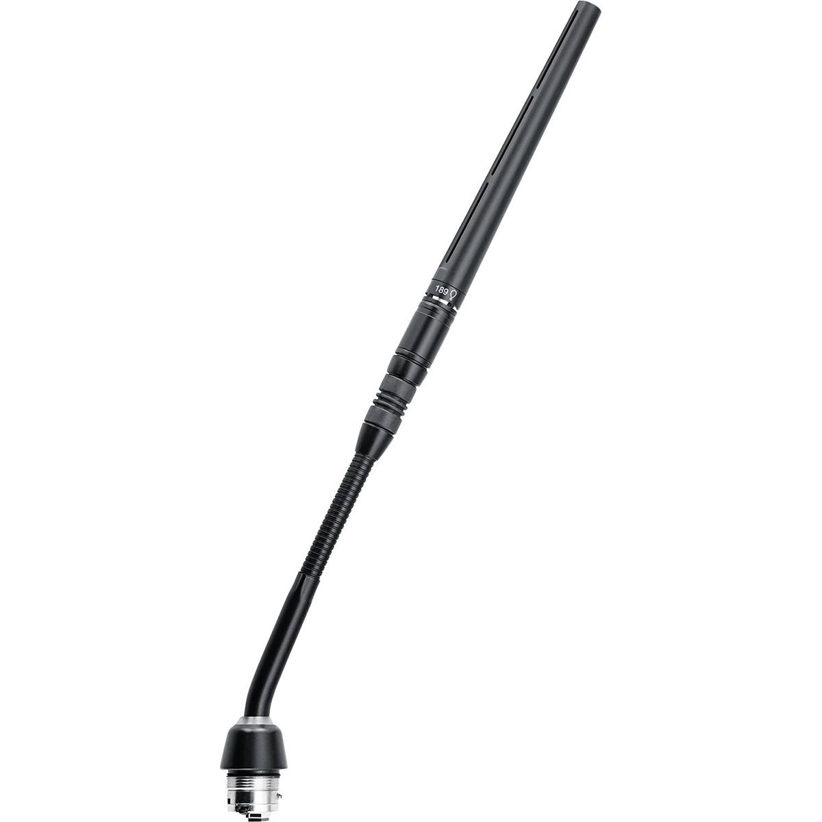 

Shure MX405 5" Microflex Modular Gooseneck Microphone Black Surface Mount Preamp Mini Shotgun Bi-Color LED Indicator