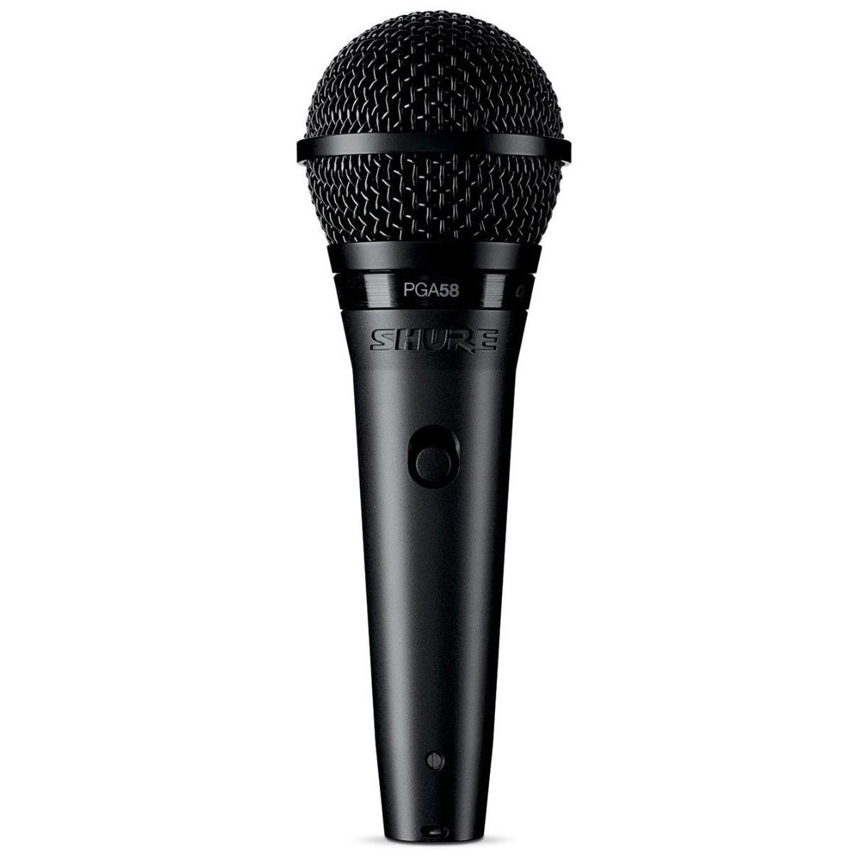 

Shure PGA58-XLR Cardioid Dynamic Vocal Microphone, XLR-XLR cable