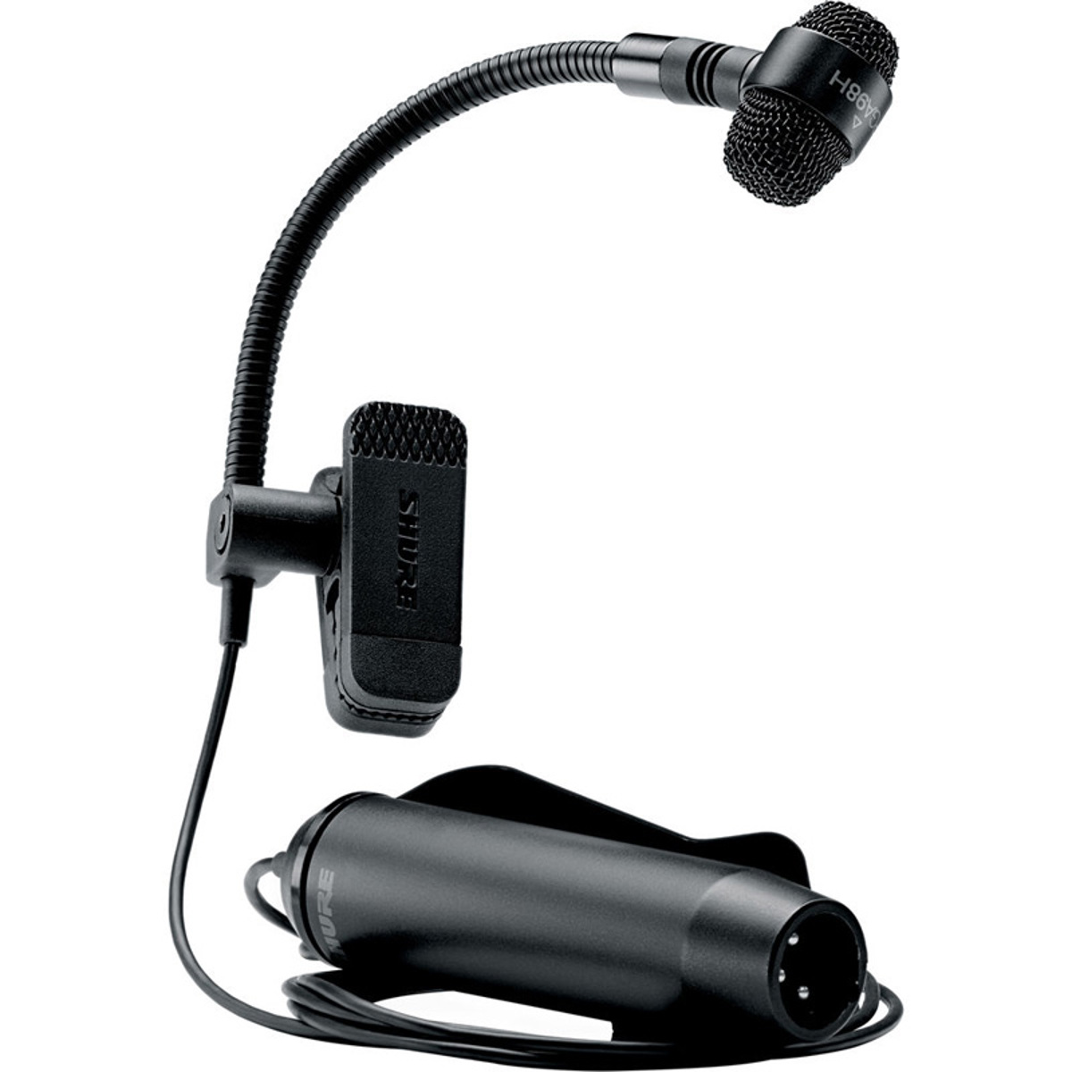 

Shure PGA98H Condenser Gooseneck Instrument Microphone, XLR-XLR Cable