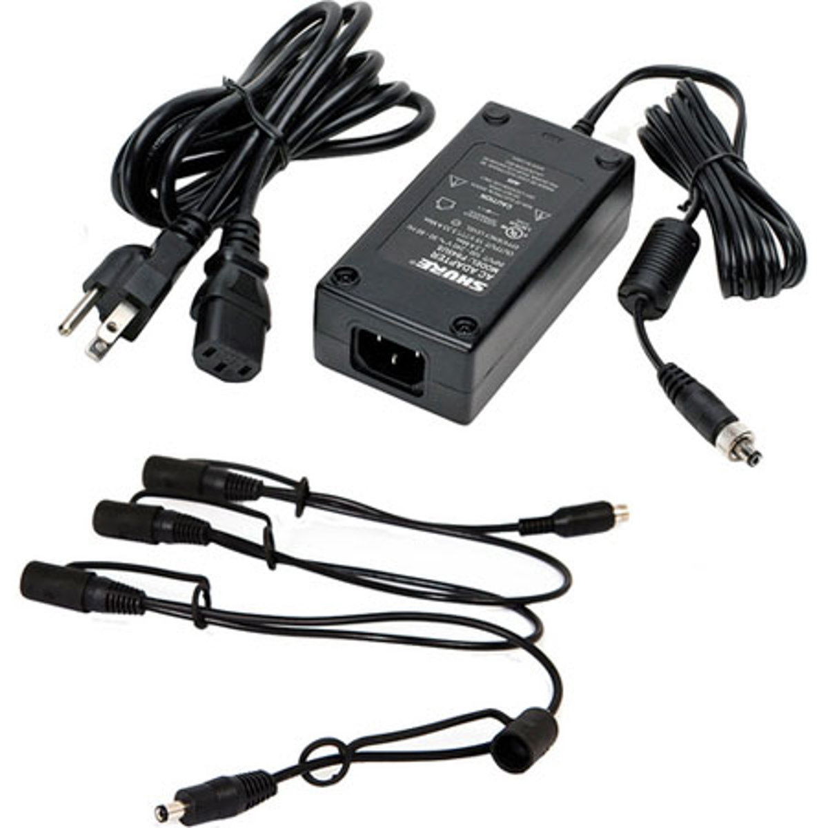 

Shure PS124 In-Line Power Supply with Four-Connection Distribution Cable