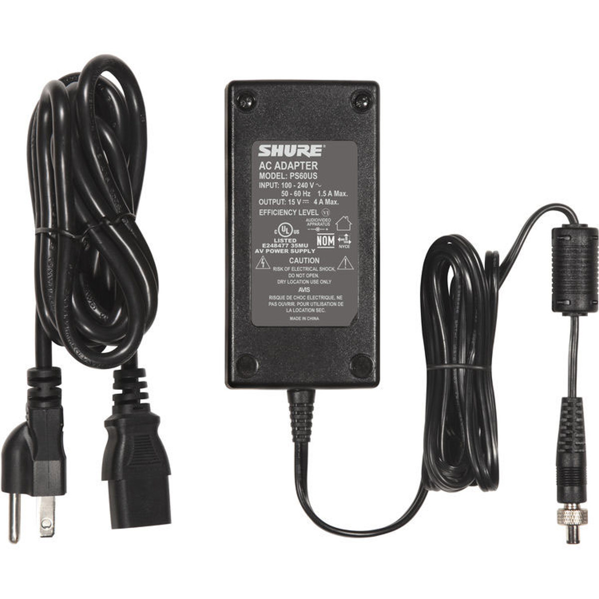 

Shure InLine 120V AC External Power Supply