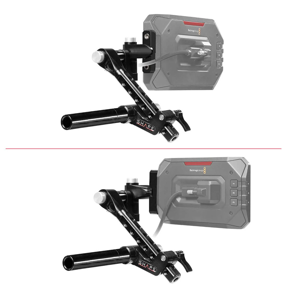 

Shape Push-Button View Finder Mount for Blackmagic Design PYXIS 6K Monitor,Black