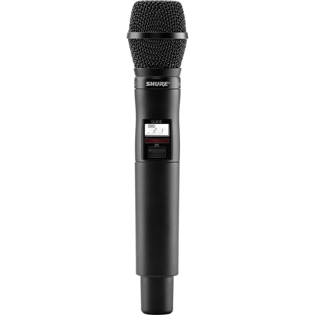 

Shure QLXD2 Handheld Wireless Microphone Transmitter, 470-534 MHz