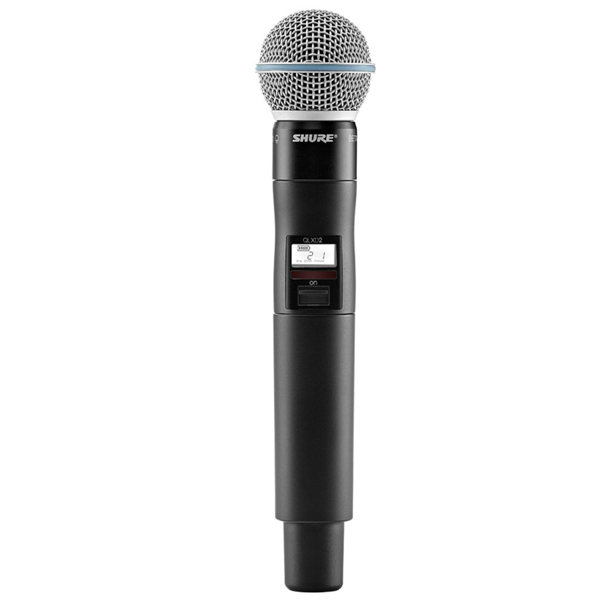 

Shure QLXD2 Wireless Handheld Transmitter with Beta58A Mic, G50: 470-534MHz