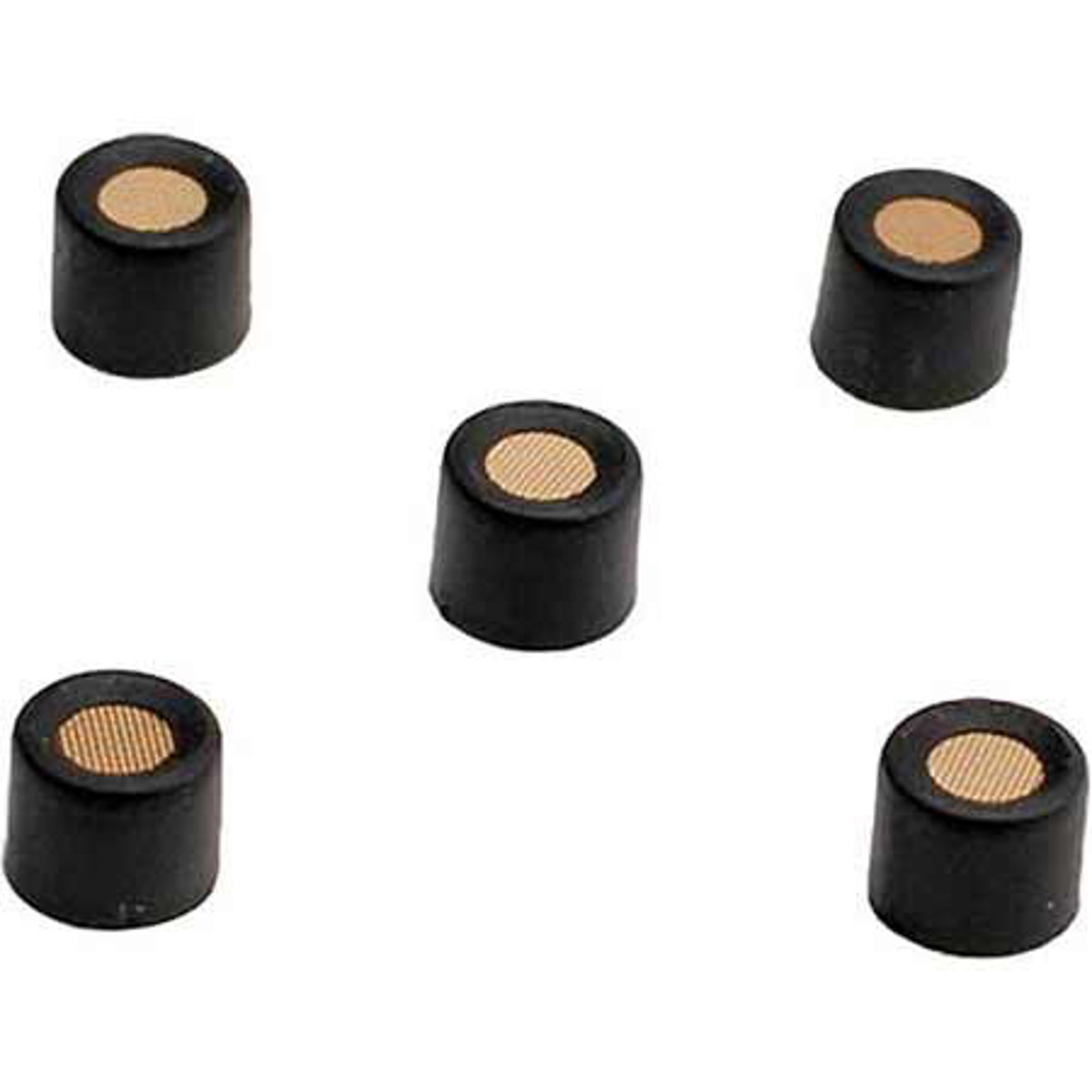 

Shure RPM208 High Boost EQ Cap, 5 Pack, Black with Gold Top