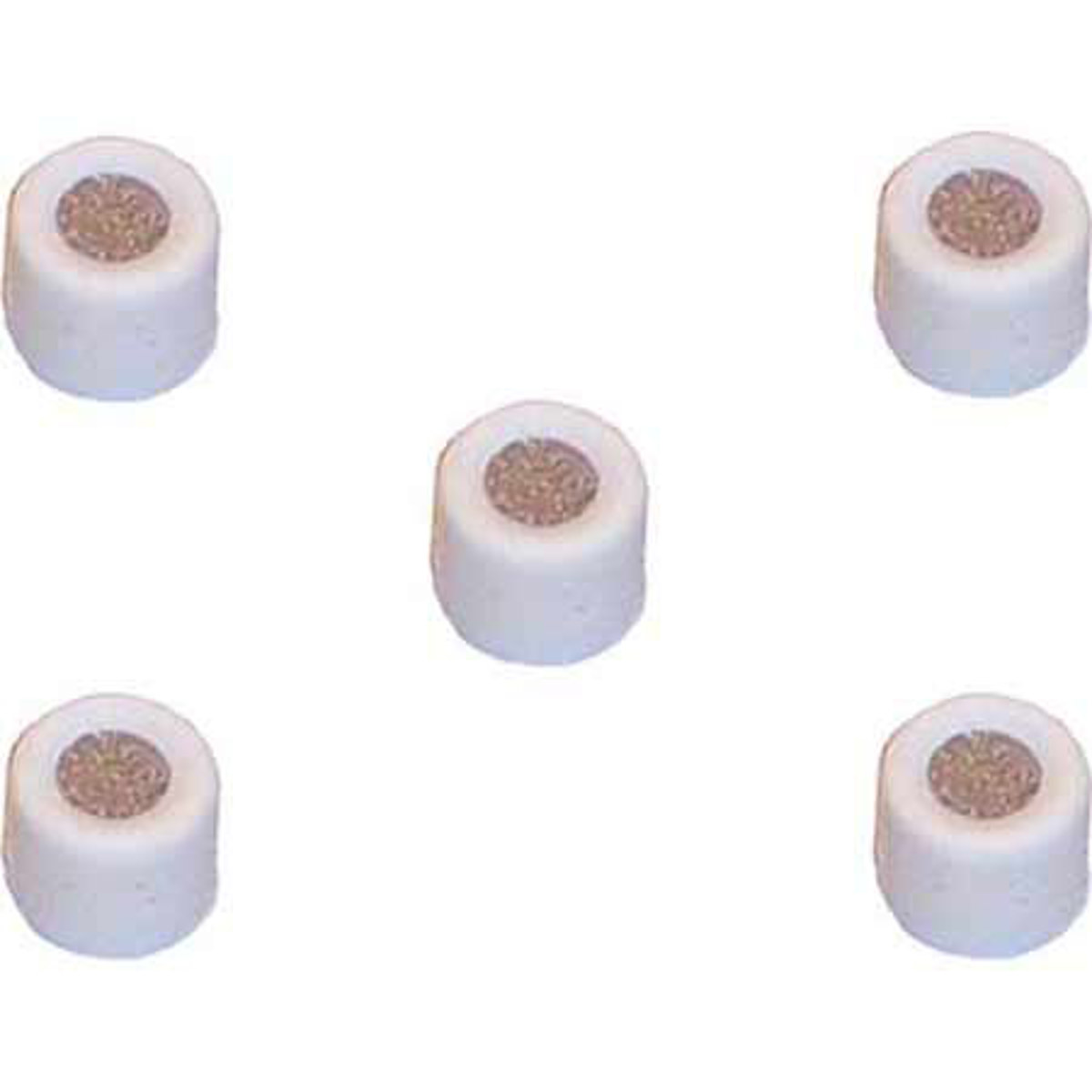

Shure RPM218 Mid Boost EQ Cap, 5 Pack, White with Silver Top