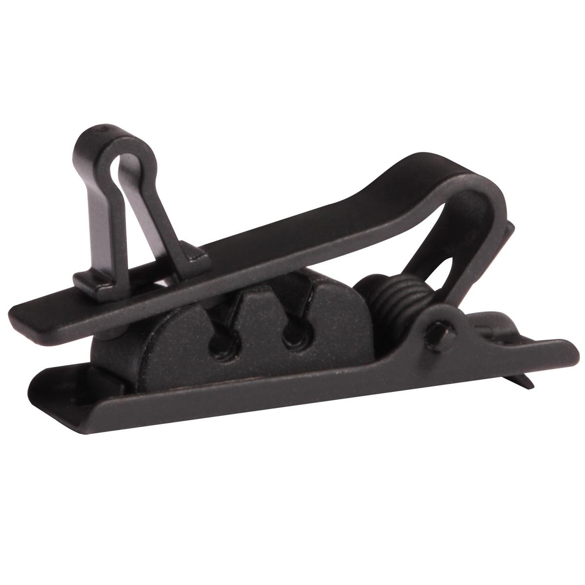 

Shure Single Tie Clip for TwinPlex Lavalier Microphones, Black, 3-Pack