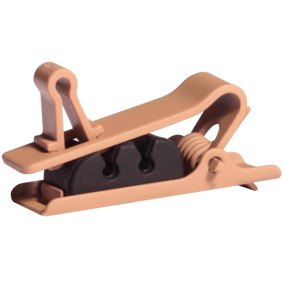 

Shure Single Tie Clip for TwinPlex Lavalier Microphones, Cocoa, 3-Pack