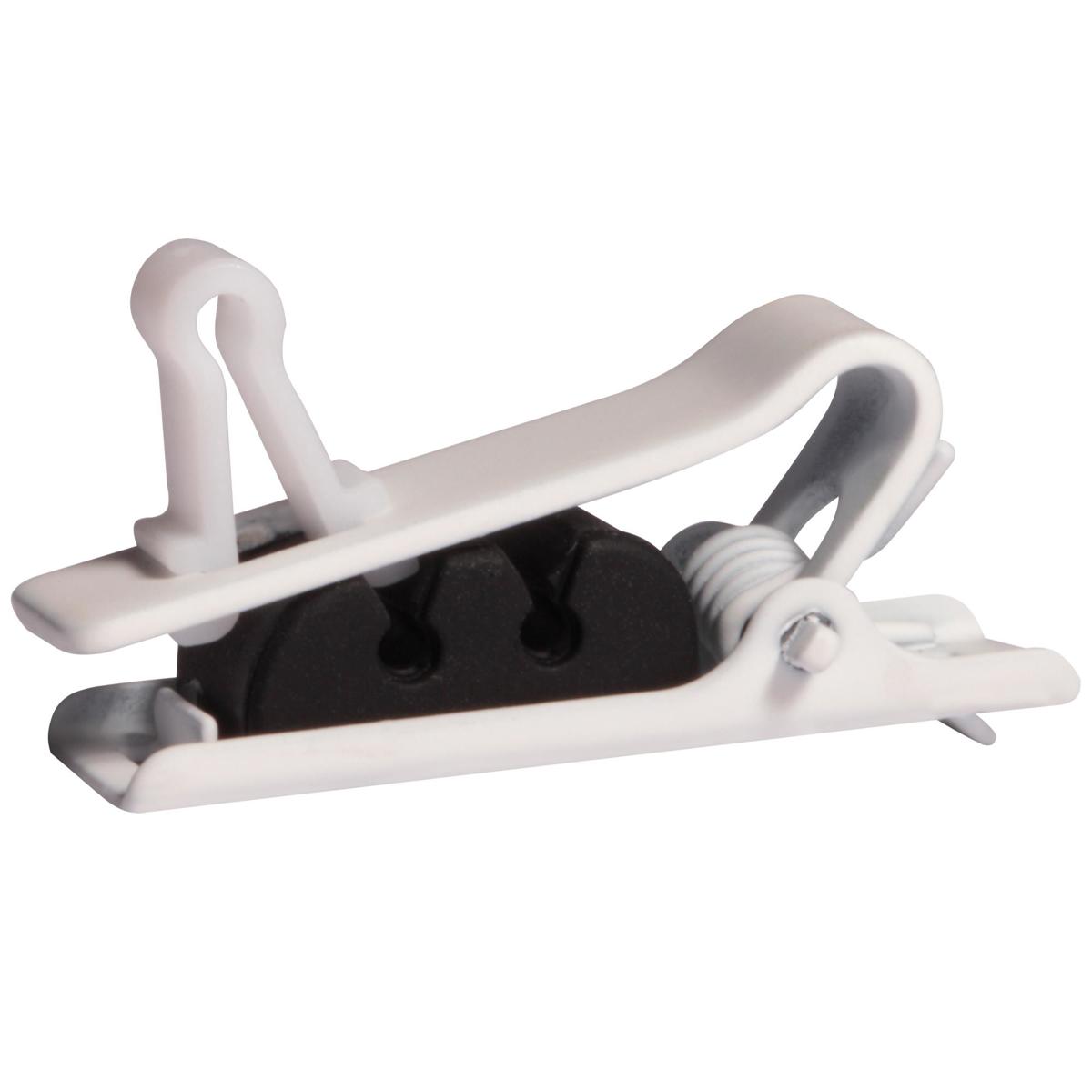 

Shure Single Tie Clip for TwinPlex Lavalier Microphones, White, 3-Pack