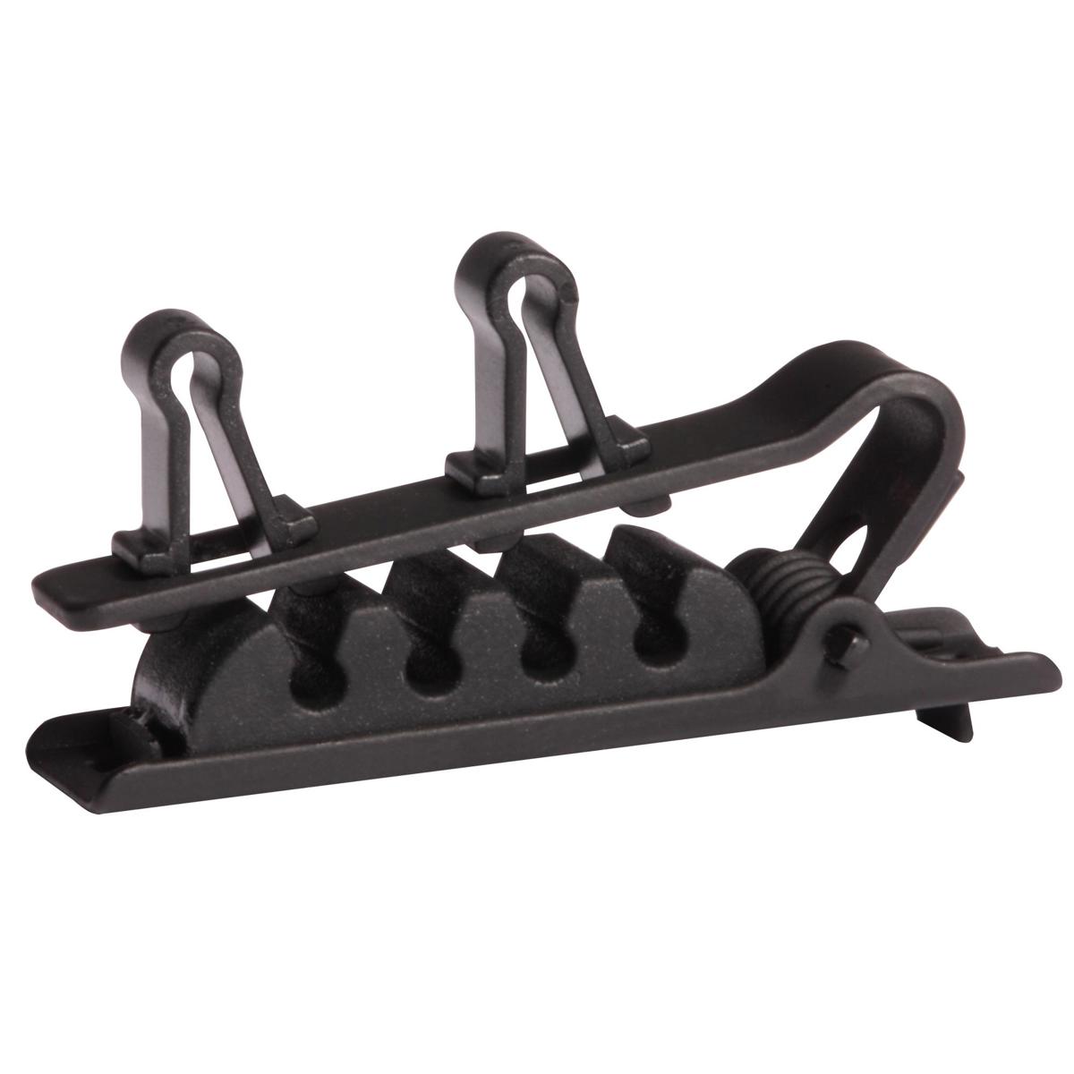

Shure Dual Tie Clip for TwinPlex Lavalier Microphones, Black, 3-Pack