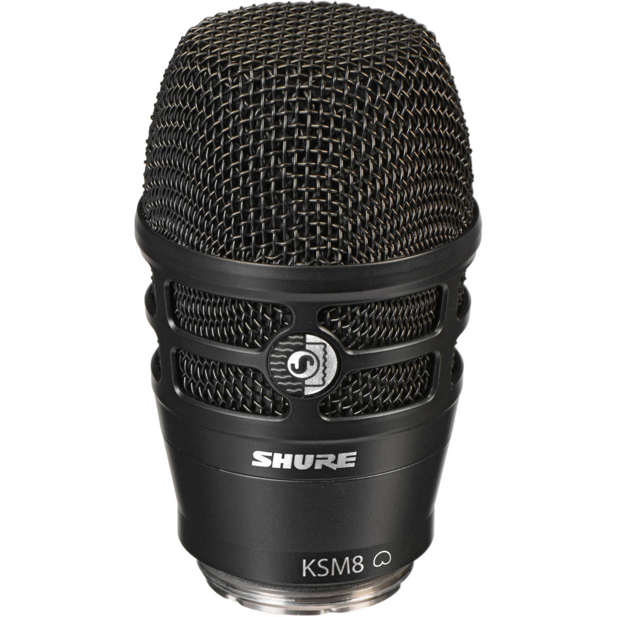 

Shure KSM8 Dualdyne Cardioid Dynamic Wireless Microphone Capsule, Black