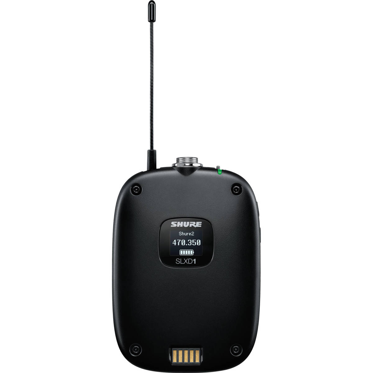 

Shure SLXD1 Digital Wireless Bodypack Transmitter, J52: 558-602MHz, 614-616MHz