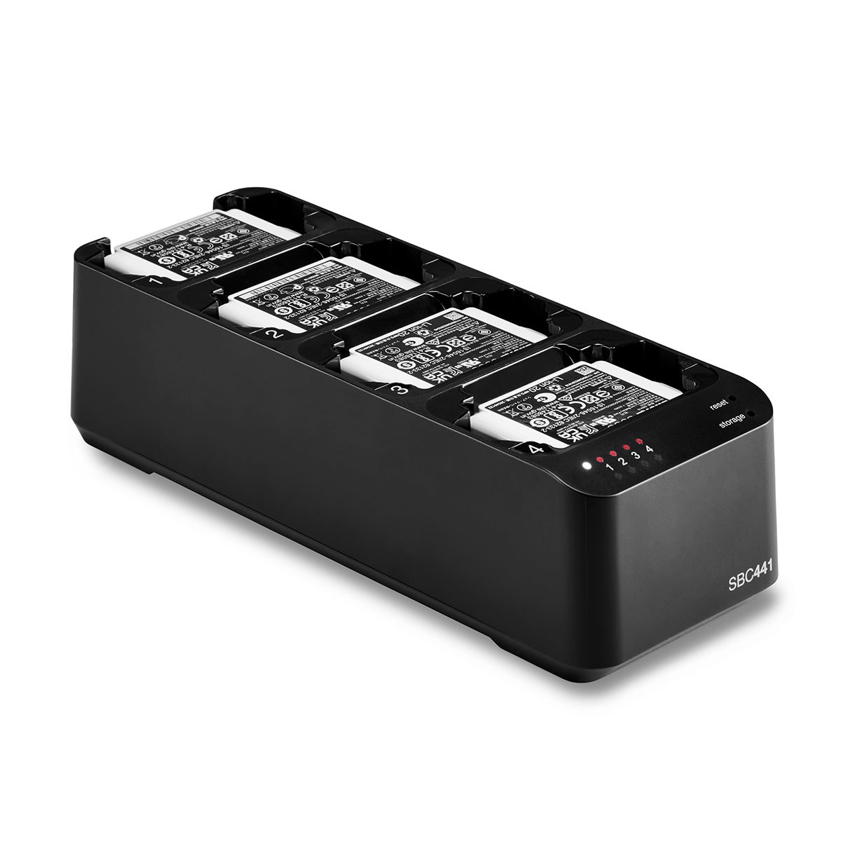 

Shure SBC441 4-Bay Docking Charger for ADXR Receivers and SB910 Batteries