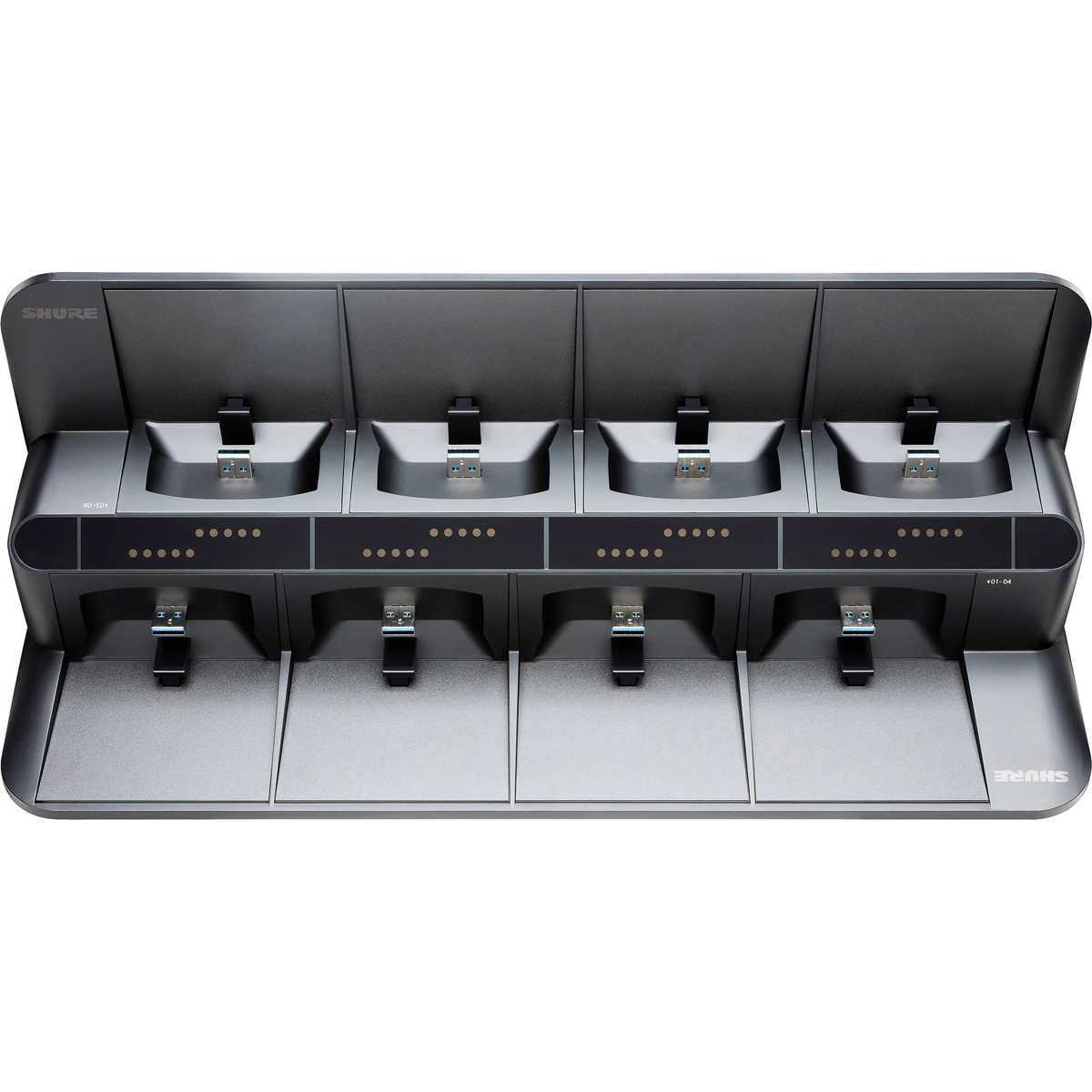 

Shure SBC850 8-Bay Networked Charging Station with PS45 Power Supply
