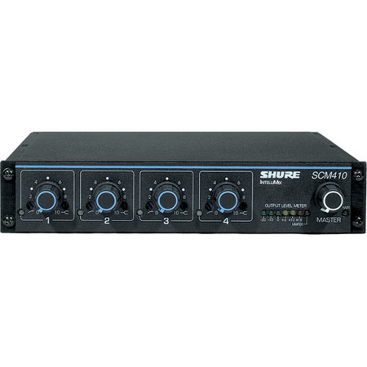 

Shure SCM410 4 Channel Automatic Microphone Mixer, 100-120 Vac Power