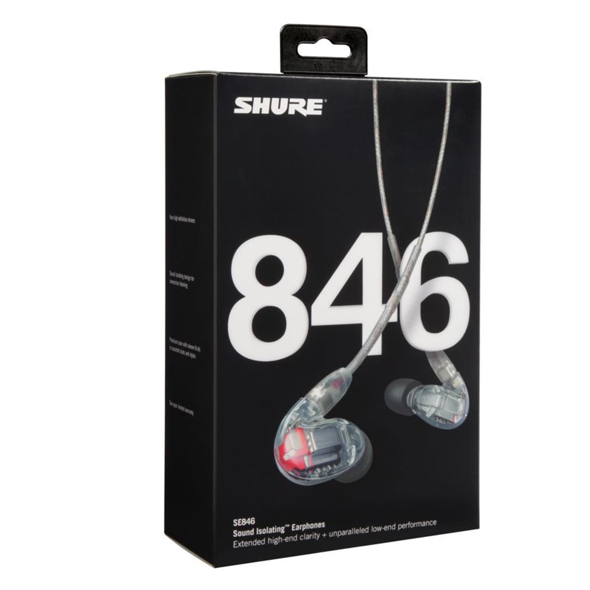 Shure SE846 In-Ear Only Headphones - Clear for sale online | eBay