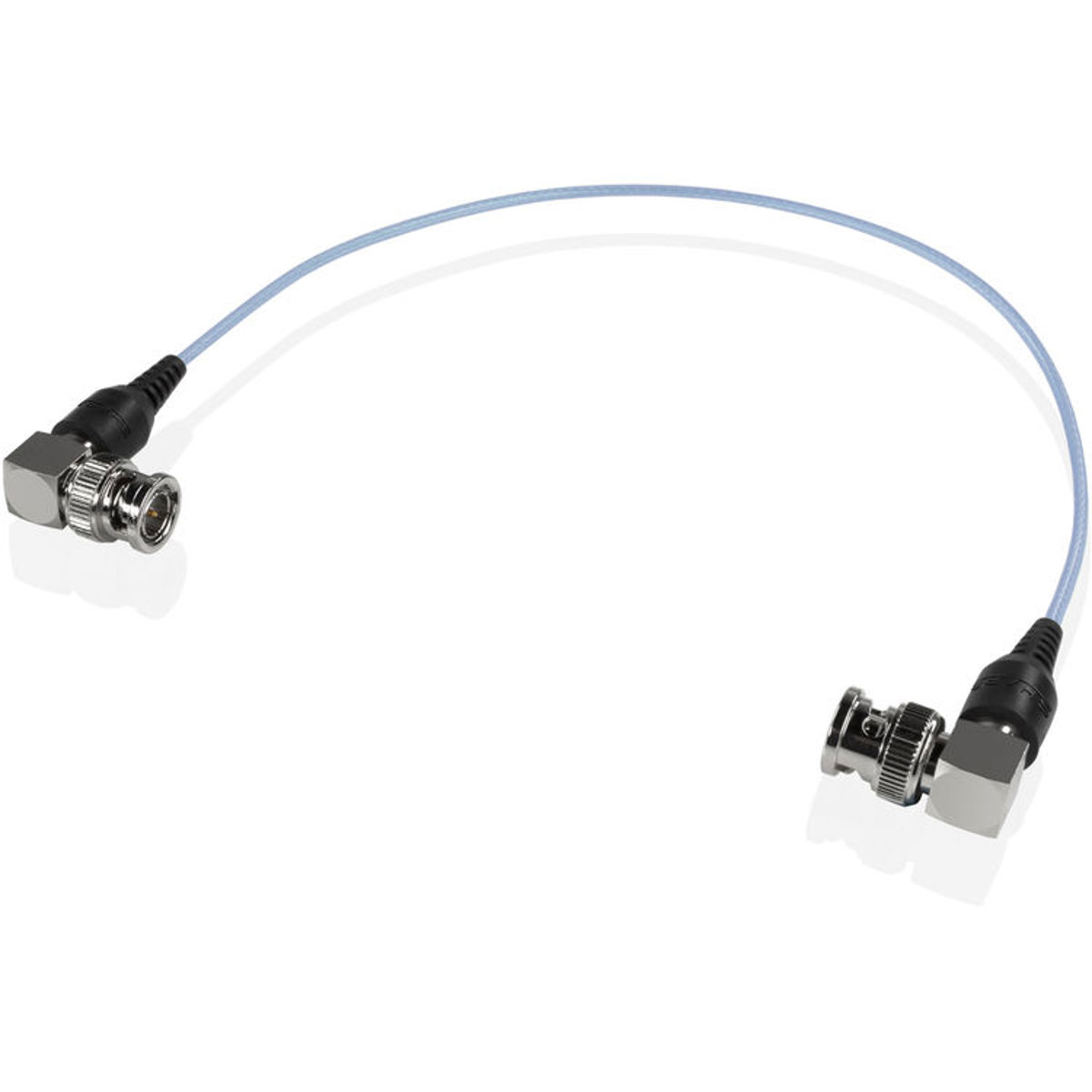 

Shape 12" Skinny 90-Degree BNC Cable, Blue