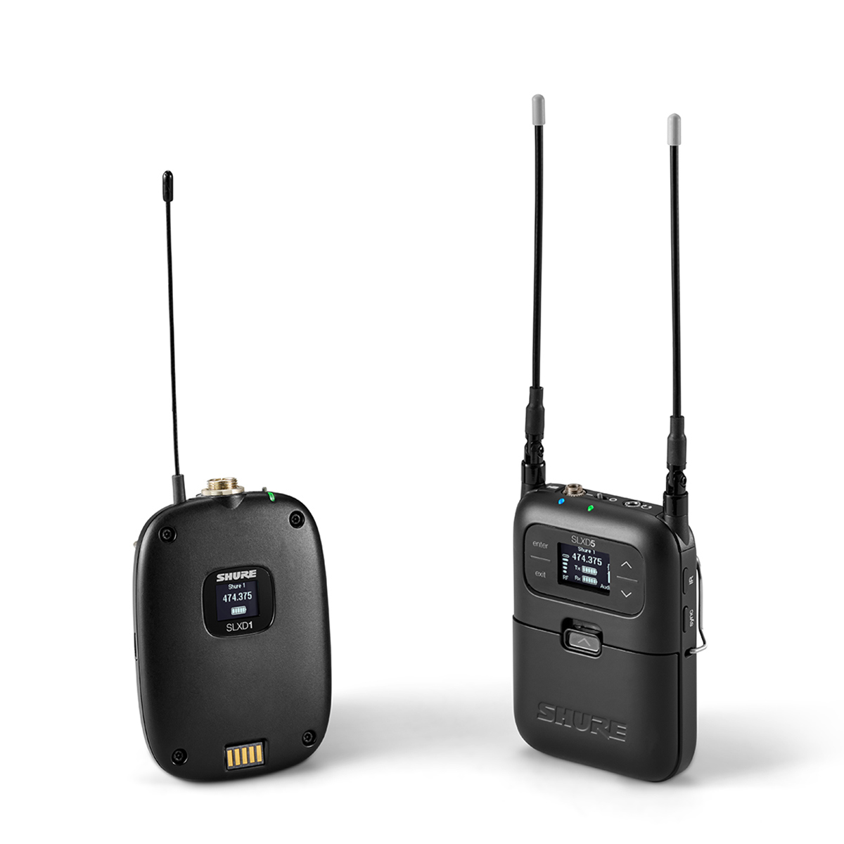 

Shure SLXD15/WL85 Portable Digital Wireless Lavalier Microphone System J52: 558-616MHz