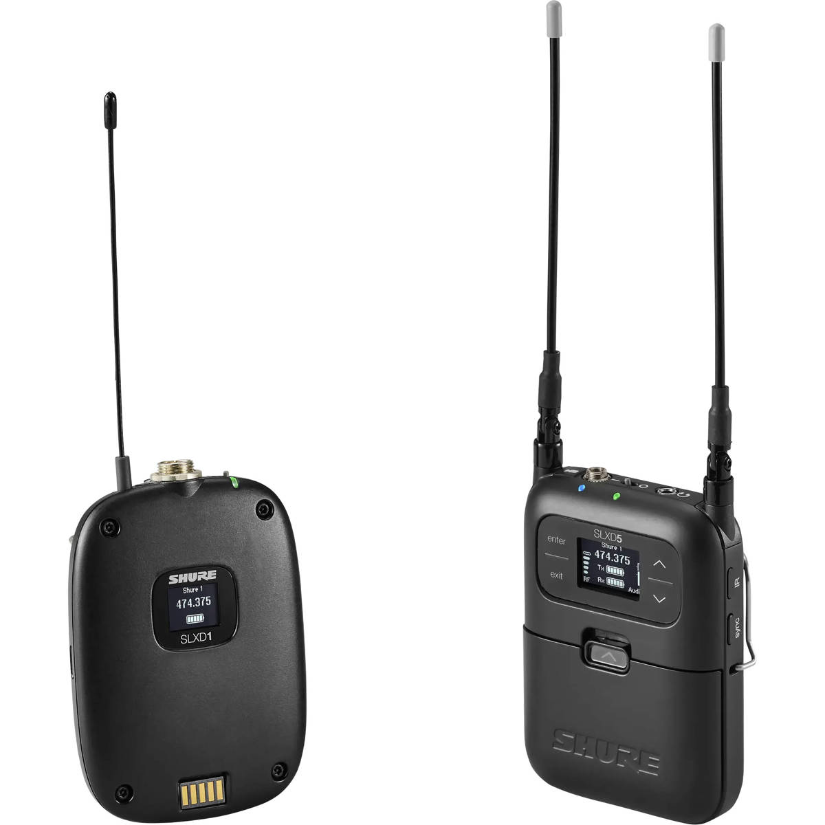 

Shure SLXD15/UL4B Portable Digital Wireless Lavalier Microphone System J52: 558-616MHz