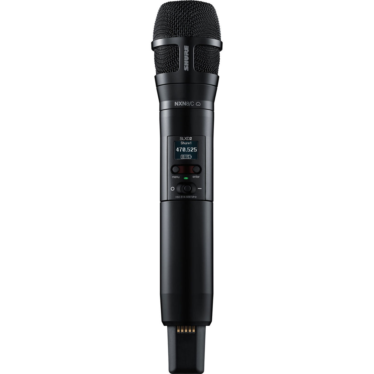 

Shure SLXD2/N8 Digital Wireless Handheld Transmitter with N8 Mic Capsule, Black J52: 558-616MHz Cardioid