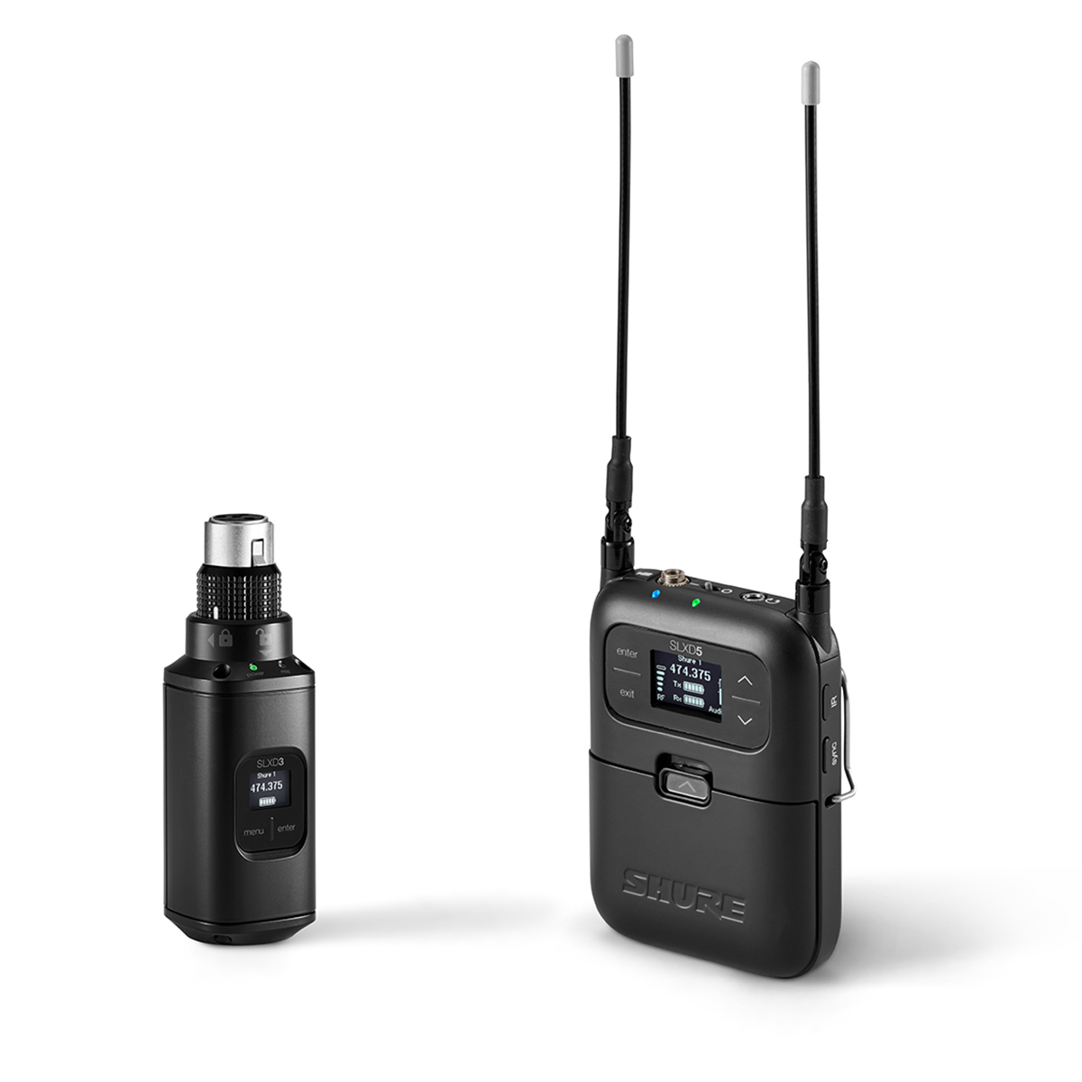 

Shure SLXD35 Portable Digital Wireless Plug-On Transmitter System H55: 514-558MHz
