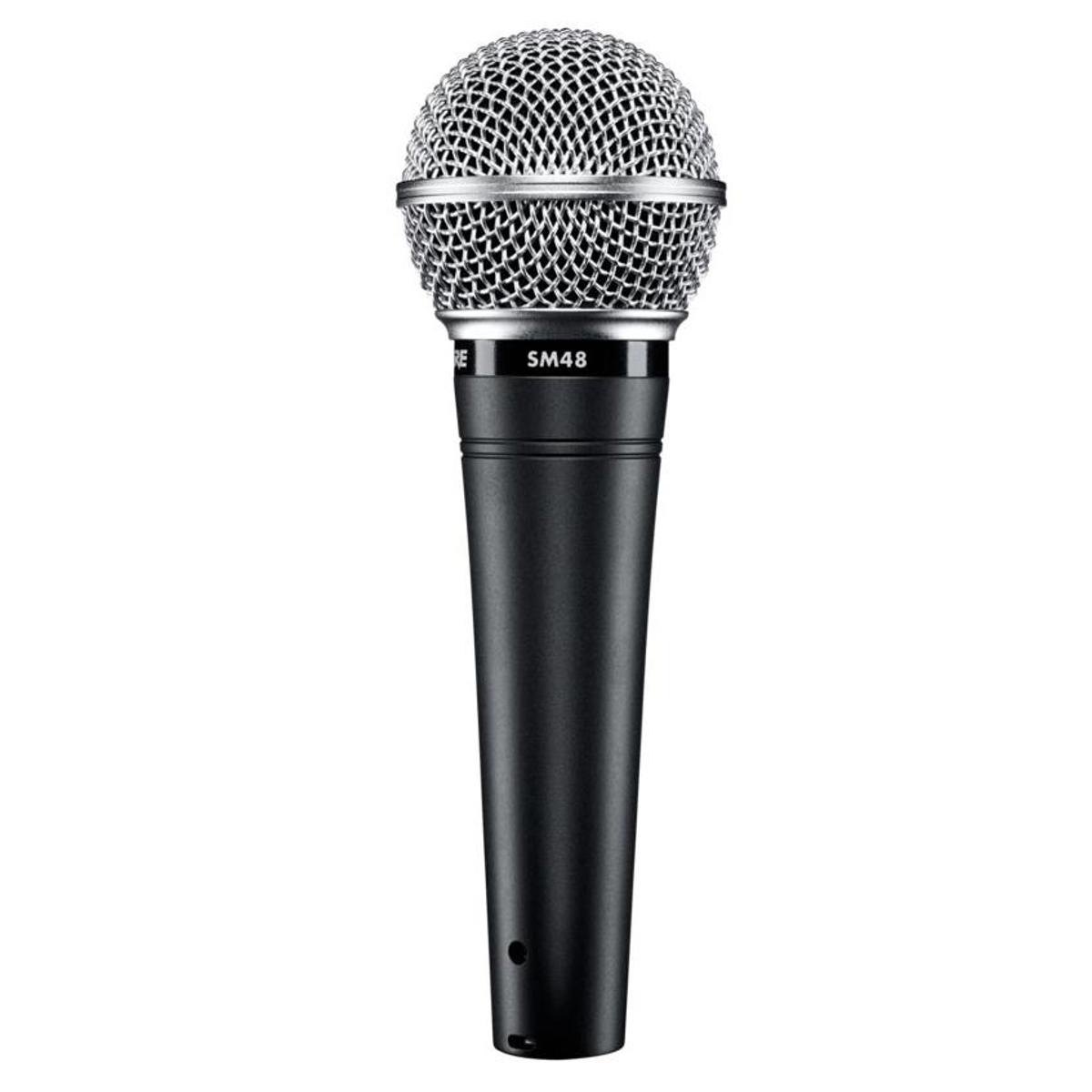 

Shure SM48-LC Cardioid Dynamic Handheld Wired Microphone